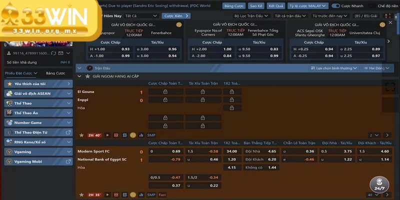 Thể thao 33WIN - Chuyên mục cá cược đỉnh cao hiện nay 2 Bóng đá là bộ môn luôn được yêu thích khi đến với thể thao tại 33WIN