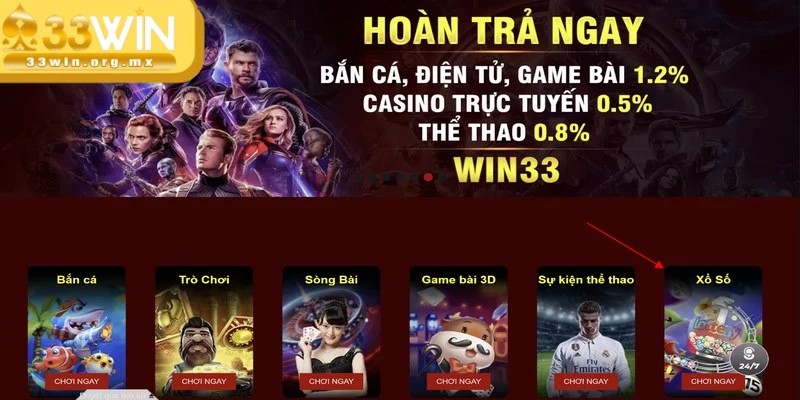 Xổ số 33WIN - Thế giới giải trí cùng các con số may mắn 4 Hướng dẫn cách chơi xổ số WIN33 cho hội viên