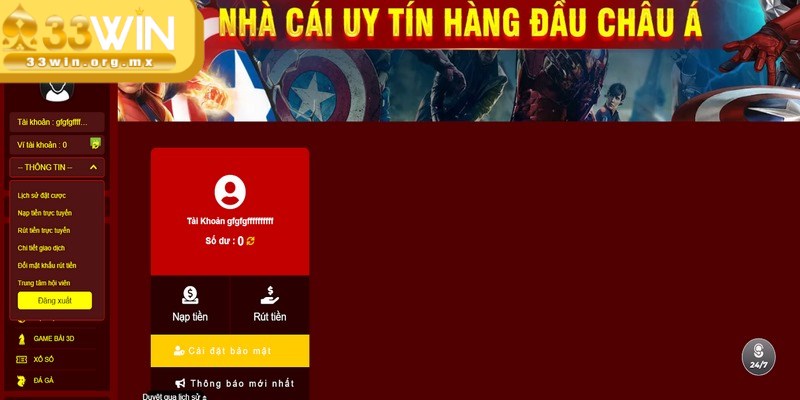 Xóa tài khoản 33WIN - Hướng dẫn cách thực hiện an toàn 2 Tự thực hiện xóa tài khoản 33WIN một cách đơn giản